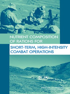 cover image of Nutrient Composition of Rations for Short-Term, High-Intensity Combat Operations